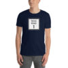 NASA Road 1 Highway Sign Short-Sleeve Unisex T-Shirt - Image 3