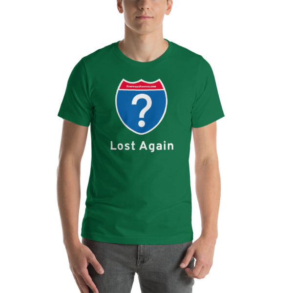 Lost Again Bright Colors Short-Sleeve Unisex T-Shirt