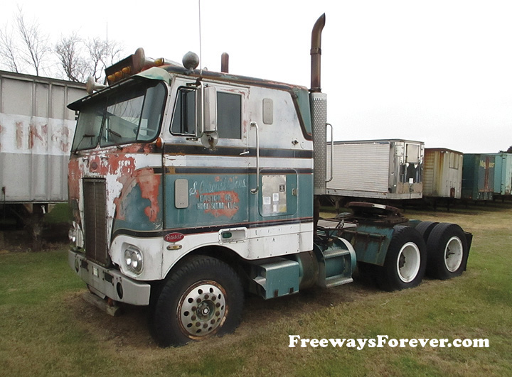 S. Chroust & Sons Peterbilt Cabover COE truck wtih Sleeper at Nazareth, Pennsylvania